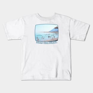 Israel, Dead Sea. Floating and Relaxing Kids T-Shirt